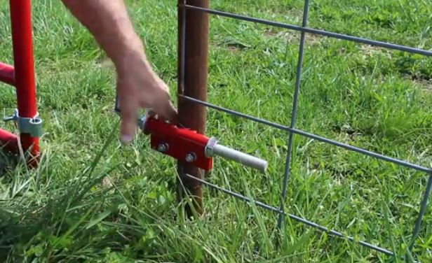 farm gate hinges installation