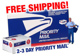 free shipping usps priority mail