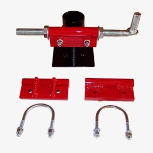 Farm Gate Hinge hardware | 3" O.D | NO DRILL | NO WELD - 1 Pair